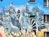 Mural 9 pułk artylerii ciężkiej we Włodawie